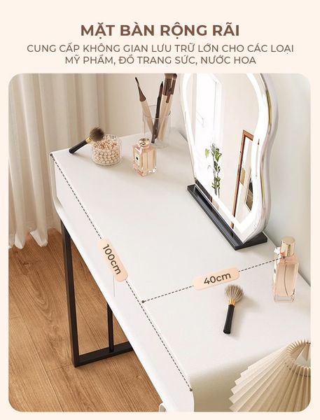 Bàn Trang Điểm Gỗ MDF Cao Cấp GAPI - GM154