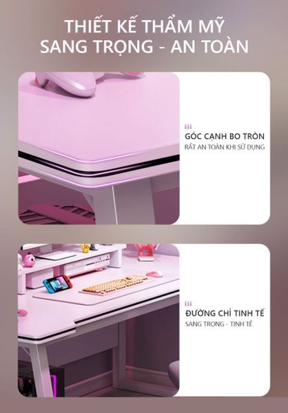 Bàn Gaming Chân Chữ U Cao Cấp GAPI - GM95