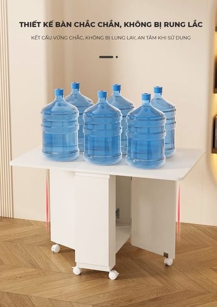 Bàn Ăn Gấp Gọn Thông Minh Cho Mọi Không Gian - GP372 (KHÔNG KÈM GHẾ )