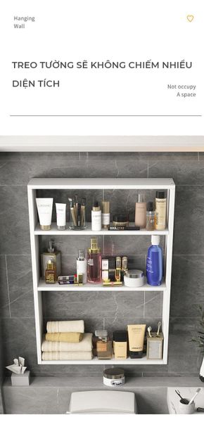 Kệ Treo Tường Tiện Lợi Gỗ MDF GAPI - GP331