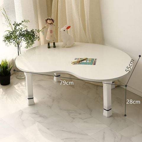 Bàn trà hạt đậu gấp gọn IGA nhỏ xinh, tiện dụng cho không gian sống - GA04