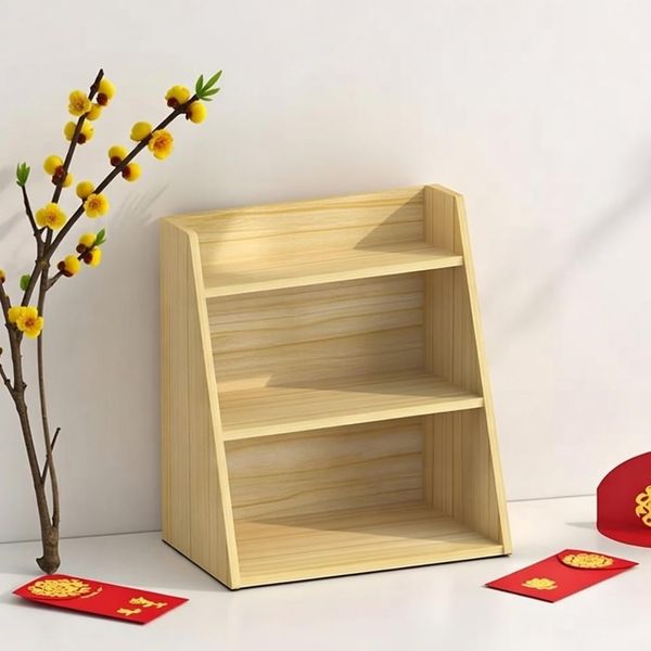 Kệ để bàn décor vân gỗ/óc chó - GA20