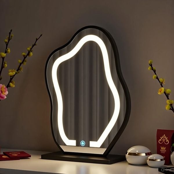 Gương Trang Điểm Đèn LED Cảm Ứng 52x29 cm - Nội Thất IGA - GP294