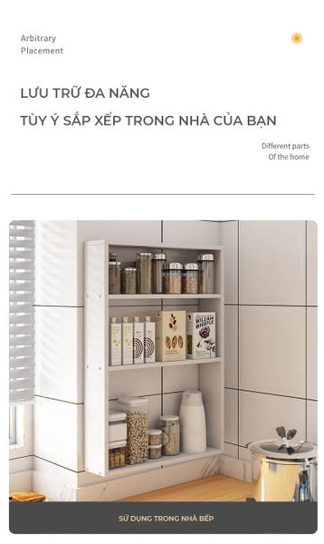 Kệ Treo Tường Tiện Lợi Gỗ MDF GAPI - GP331
