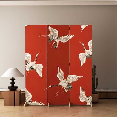 Bộ Bình Phong 3 Tấm Canvas Nghệ Thuật Hiện Đại - GP394