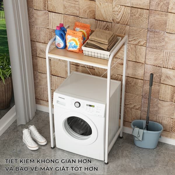 Kệ Máy Giặt Chân Sắt Một Tầng Chống Gỉ - Nội Thất IGA - GM115