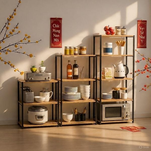 Kệ Đa Năng 4 Tầng Bobu - Nội Thất IGA - GM05