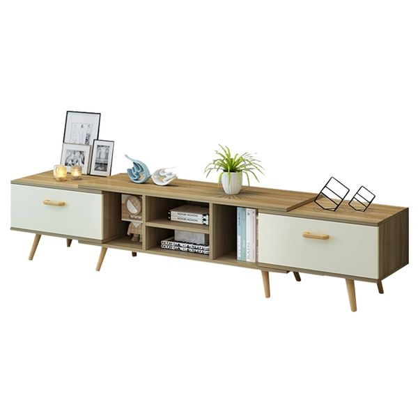 [Giảm giá 60%] Kệ Tivi GAPI Có Thể Thay Đổi Kích Thước Màu Gỗ Phối Trắng - GP83