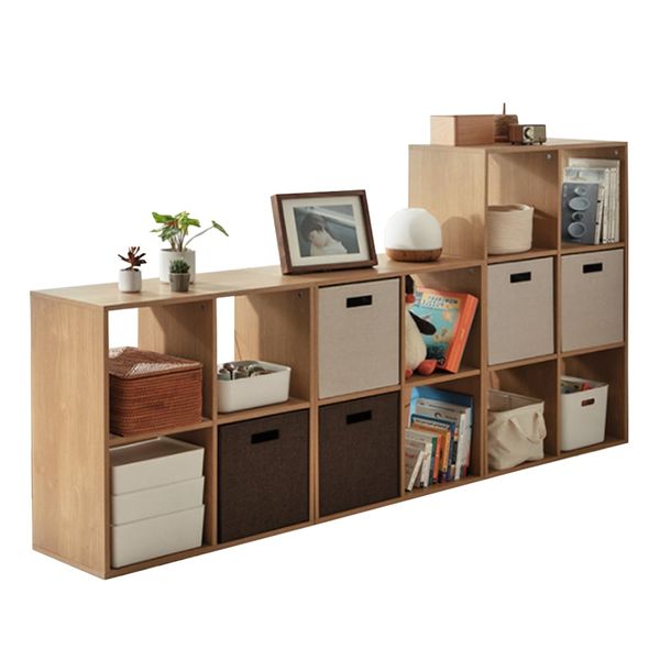 Kệ Sách Tổ Ong GAPI Đa Tầng Màu Trắng - Vân Gỗ - GP100