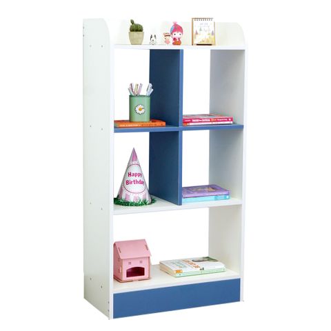 Tủ Sách Cho Bé GAPI Màu Xanh Phối Trắng - GP139