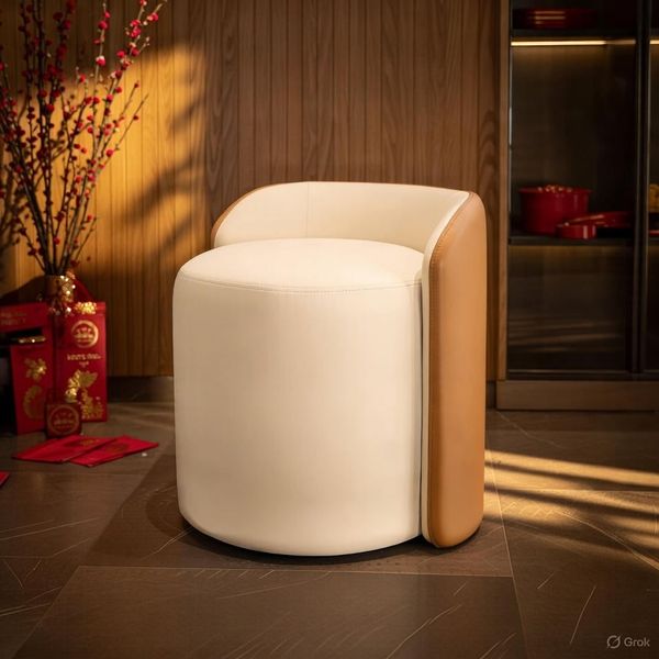 Ghế đôn da cao cấp - GC51