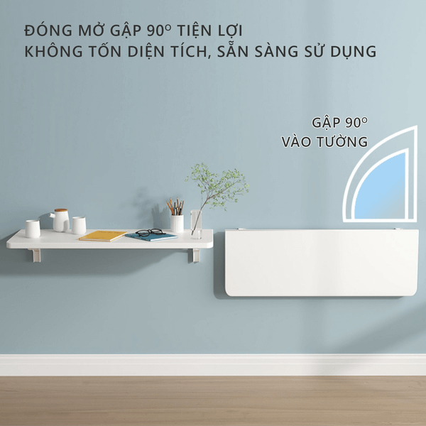 Bàn Làm Việc Gấp Gọn Treo Tường GAPI - GP302