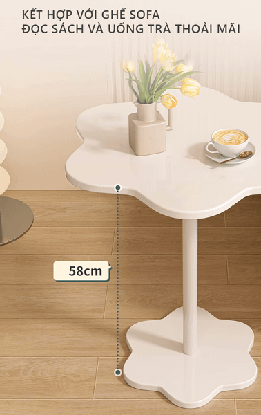 Bàn Trà Hình Cánh Hoa GAPI - GM111