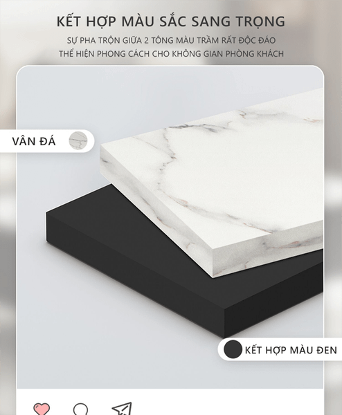 Bàn Trà Sofa Có Ngăn kéo Hiện Đại, Sang Trọng GAPI - GP296