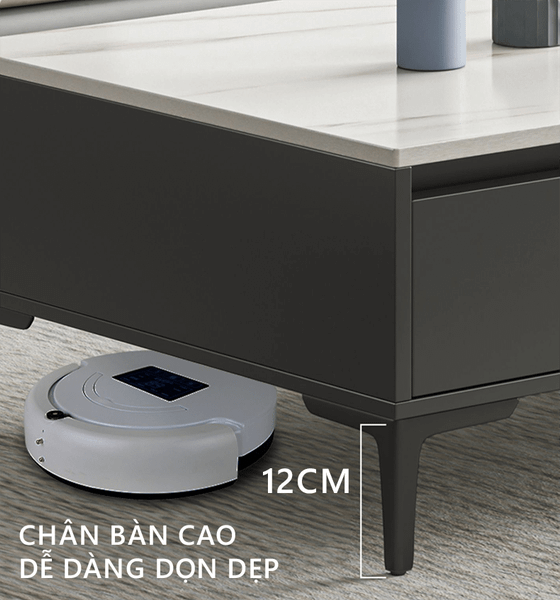 Bàn Trà Sofa Có Ngăn kéo Hiện Đại, Sang Trọng GAPI - GP296