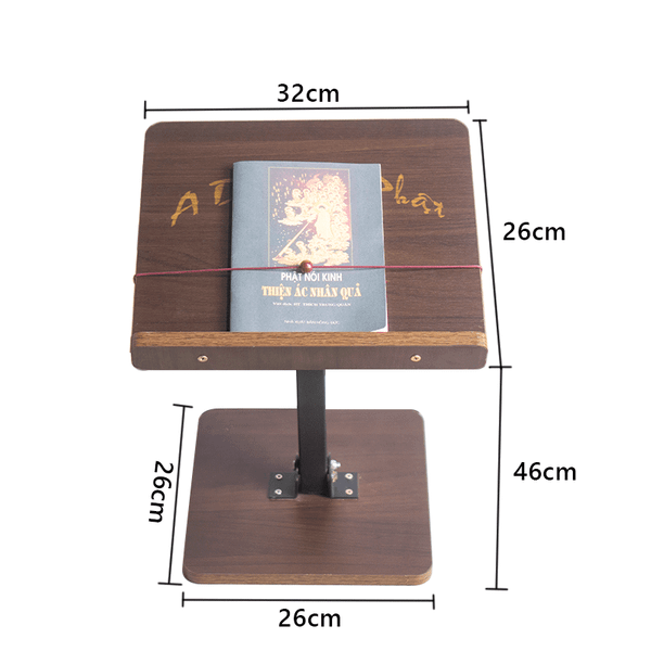 Kệ Tụng Kinh Gỗ MDF Gấp Gọn Đa Năng, Hiện Đại GAPI - GM113