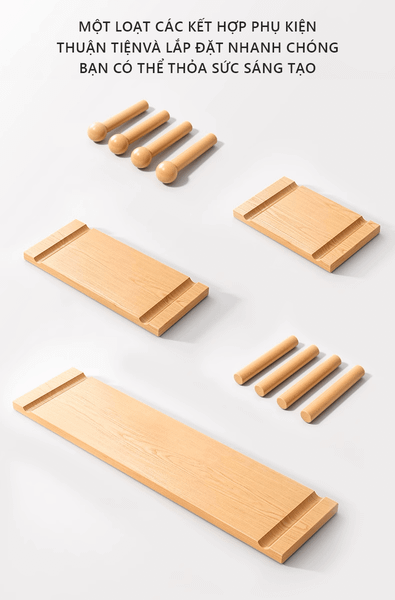 Bảng Treo Tường Trang Trí PEGBOARD gỗ - GP295