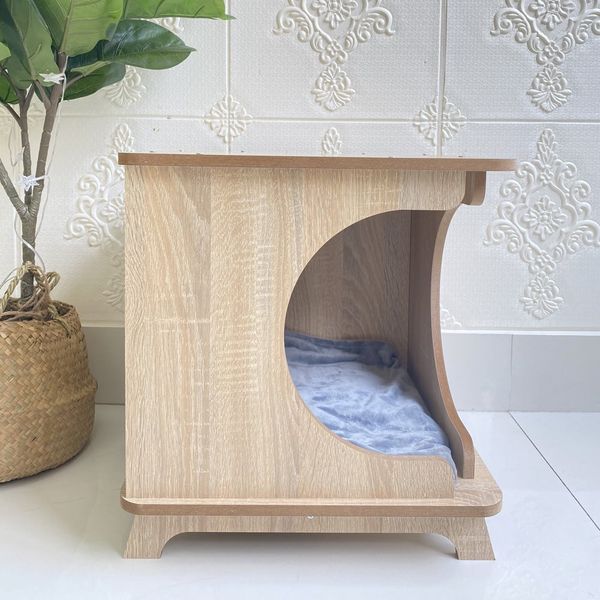 Nhà Cho Mèo GAPI PET Màu Gỗ - GP204