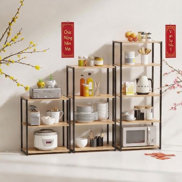 Kệ Đa Năng 4 Tầng Bobu - Nội Thất IGA - GM05