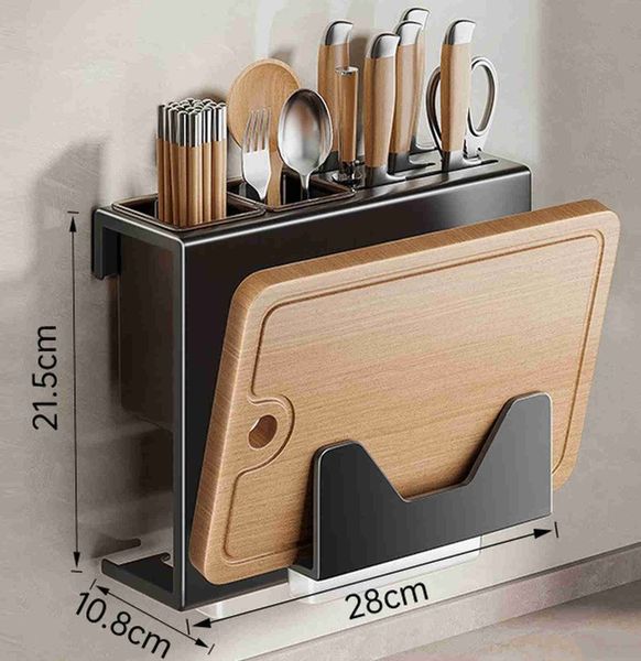 Giá để dao đa năng gắn tường không khoan - GM203