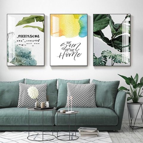 [Giảm giá 60%] Bộ tranh 3 bức ghép hình chữ nhật kt 40*60*3