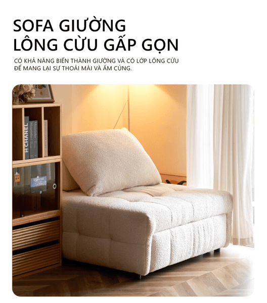 [Giảm giá 60%] Ghế Sofa Giường Thông Minh GAPI - GC40