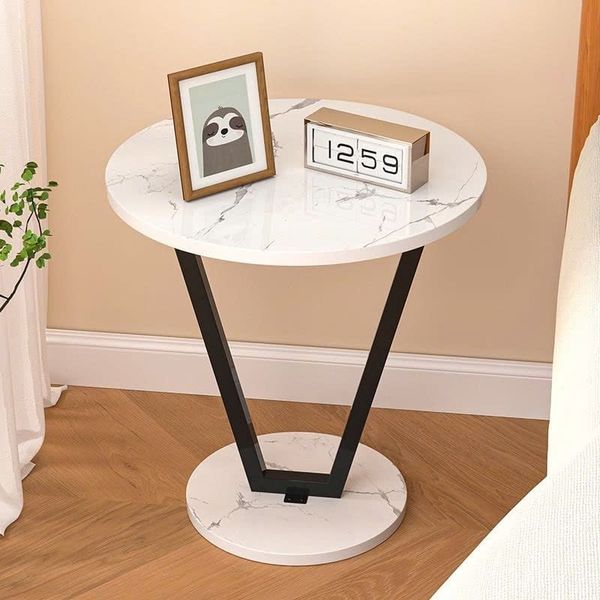 Bàn trà khung mặt vân đá - GM219