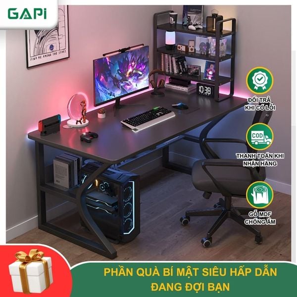 Bàn Gaming Chân Chữ K Cao Cấp Sang Trọng - GM67