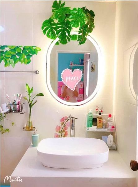 [Giảm giá 60%] Gương elip 60x80 cảm ứng