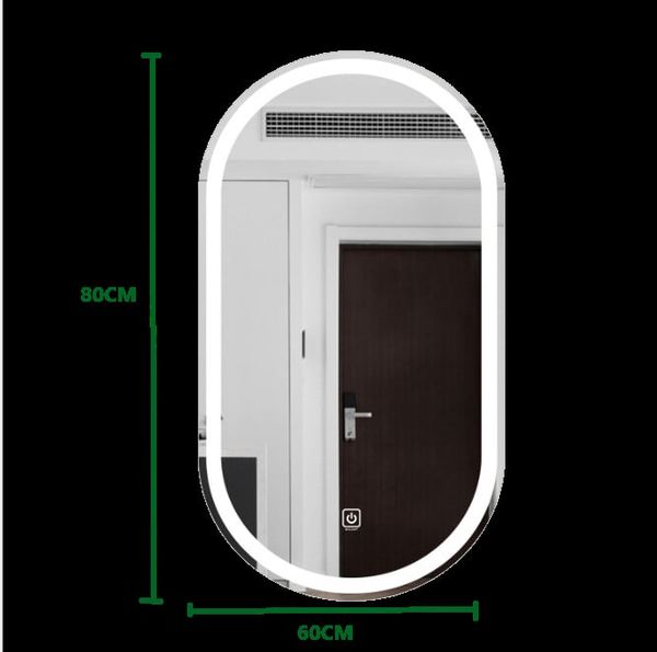 [Giảm giá 60%] Gương elip 60x80 công tắc