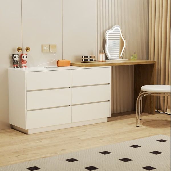 Bàn Trang Điểm Kết Hợp Tủ Đa Năng Hiện Đại GAPI - GP305 (KHÔNG KÈM GƯƠNG)