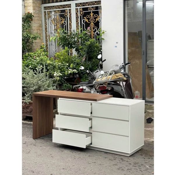 Bàn Trang Điểm Kết Hợp Tủ Đa Năng Hiện Đại GAPI - GP305 (KHÔNG KÈM GƯƠNG)