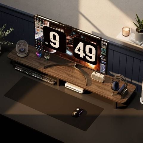 Kệ Gỗ Để Màn Hình Máy Tính Đa Năng - Nội Thất IGA - GA35