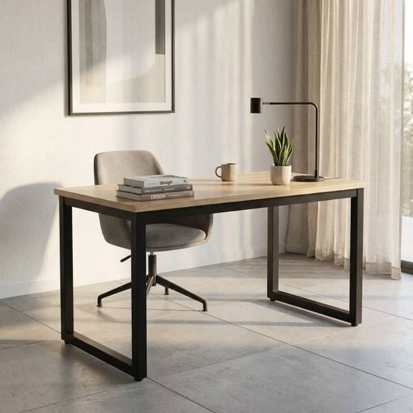 Bàn gaming chữ U cao cấp khung đen, mặt bàn dày, chắc chắn - GM166