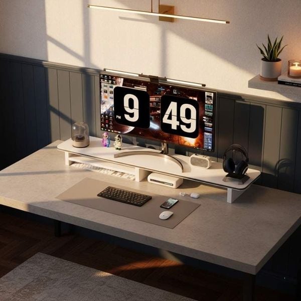 Kệ Gỗ Để Màn Hình Máy Tính Đa Năng - Nội Thất IGA - GA35