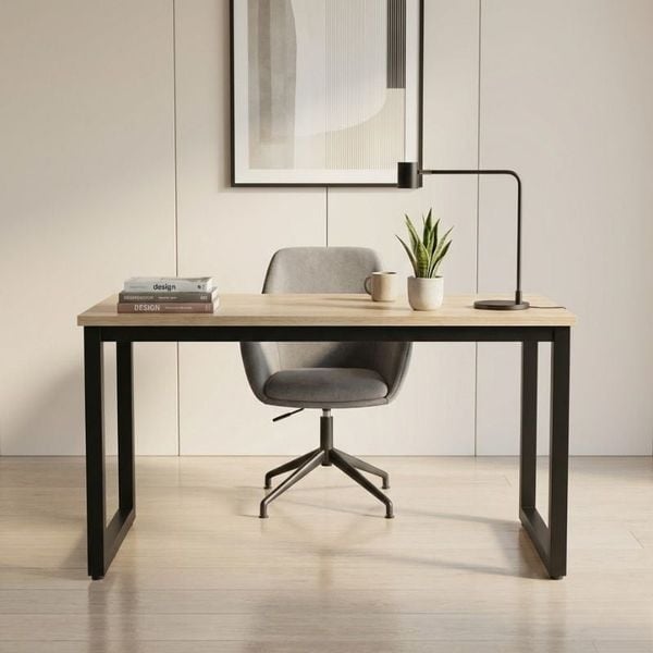 Bàn gaming chữ U cao cấp khung đen, mặt bàn dày, chắc chắn - GM166