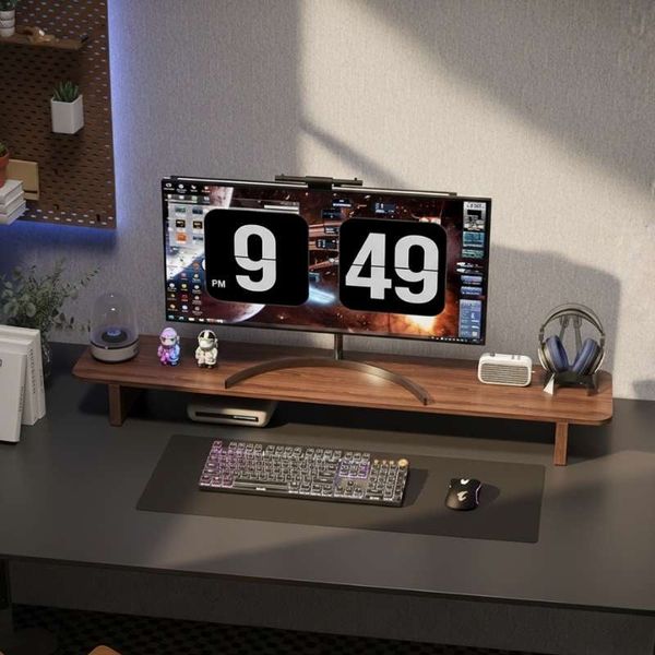 Kệ Gỗ Để Màn Hình Máy Tính Nhỏ Gọn Tiện Dụng - Nội Thất IGA - GA28