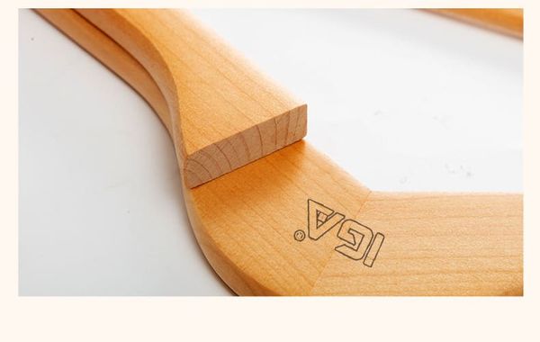 Bộ 5 Cái Móc Treo Quần Áo Đa Năng Gỗ Tự Nhiên GAPI - GN70