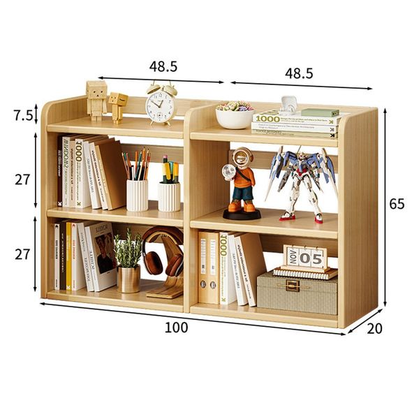 Kệ Sách Gỗ Đa Năng Đa Tầng GAPI - GA37