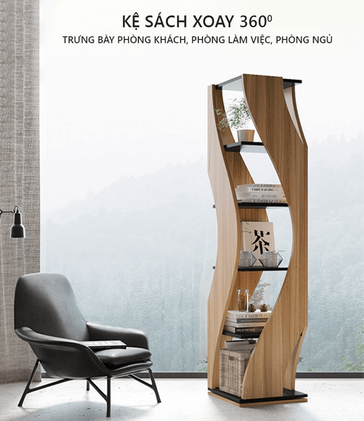 Kệ Sách Hiện Đại GAPI - GP280