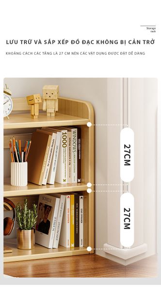 Kệ Sách Gỗ Đa Năng Đa Tầng GAPI - GA37