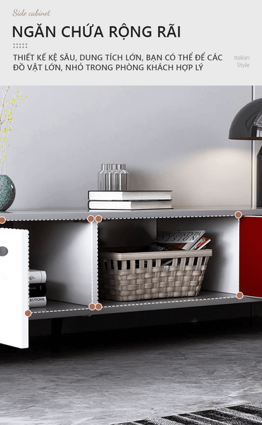 Kệ Tivi Gỗ Phòng Khách Thông Minh Hiện Đại GAPI - GP288