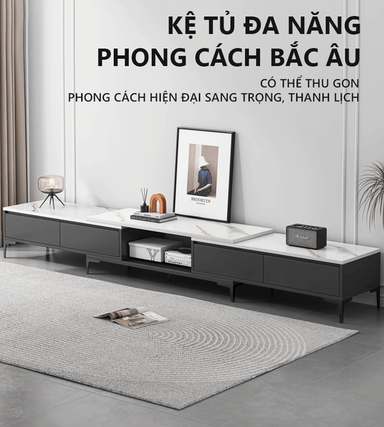 Kệ Tivi Thông Minh Thay Đổi Kích Thước Hiện Đại GAPI - GP299