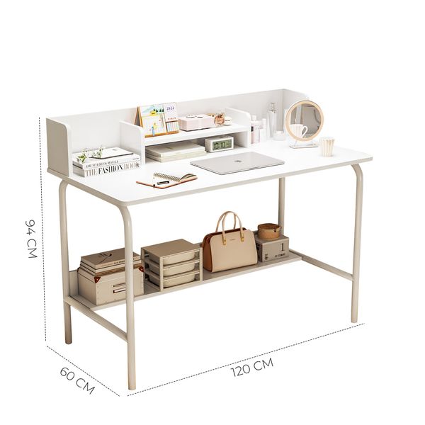 [Giảm giá 60%] Bàn Làm Việc Tích Hợp Kệ Sách Thông Minh Gỗ MDF GAPI - GM161