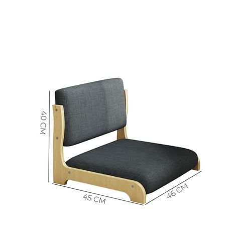 Ghế Bệt Tựa Lưng Khung Gỗ, Đệm Nỉ Êm Ái, Sang Trọng - PG22