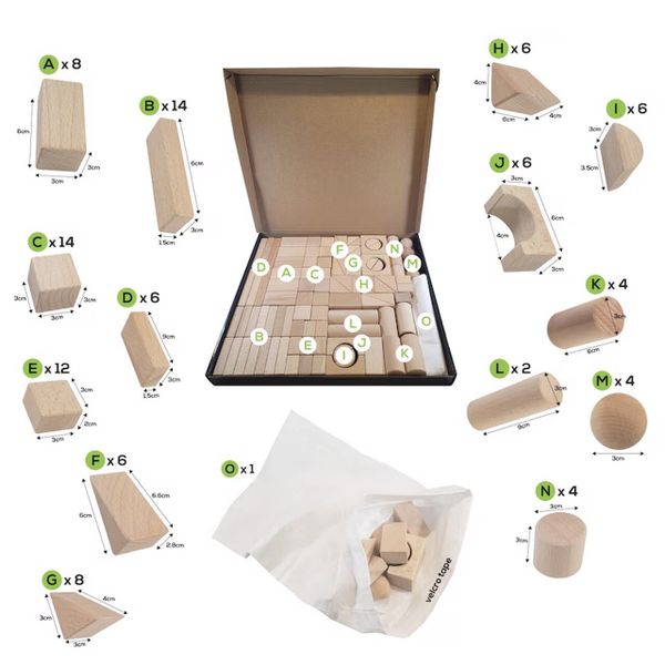 Bộ Đồ Chơi Hình Học 3D - TOY16