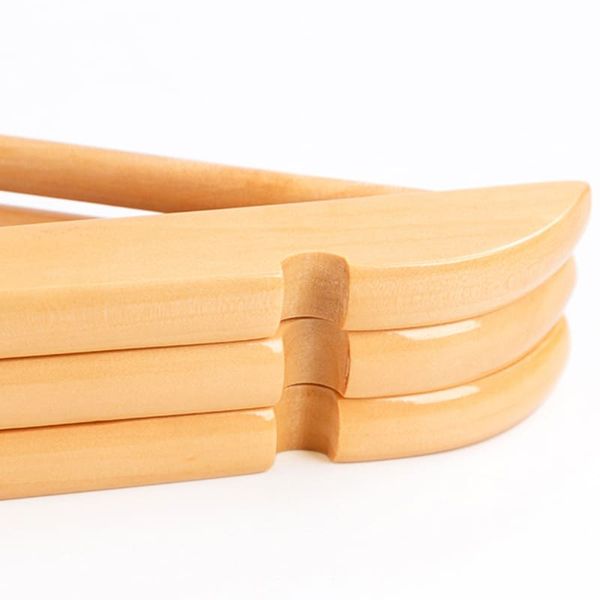 Bộ 5 Cái Móc Treo Quần Áo Đa Năng Gỗ Tự Nhiên GAPI - GN70