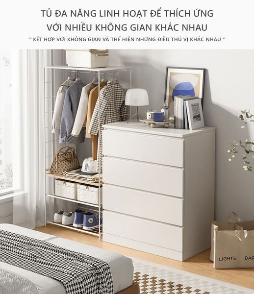 Tủ Đựng Đồ Đa Năng Có Ngăn GAPI - GP284