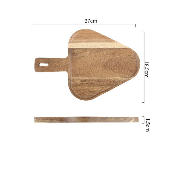 Thớt gỗ décor tam giác - PG25