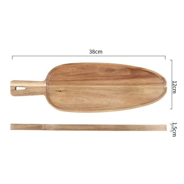 Thớt gỗ décor hình elip - PG29 - Hết hàng